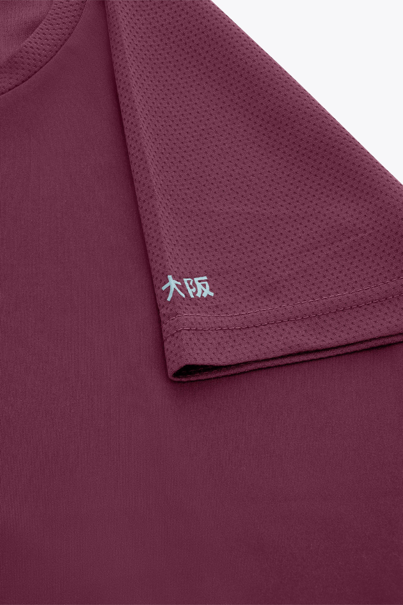 osaka-women-training-tee-t-shirt-allenamento-donna-bordeaux image 3