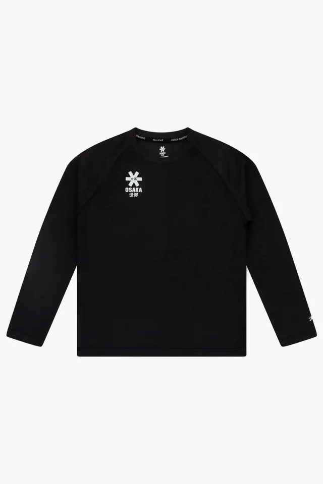 osaka-kids-training-tee-long-sleeve-nero image 1
