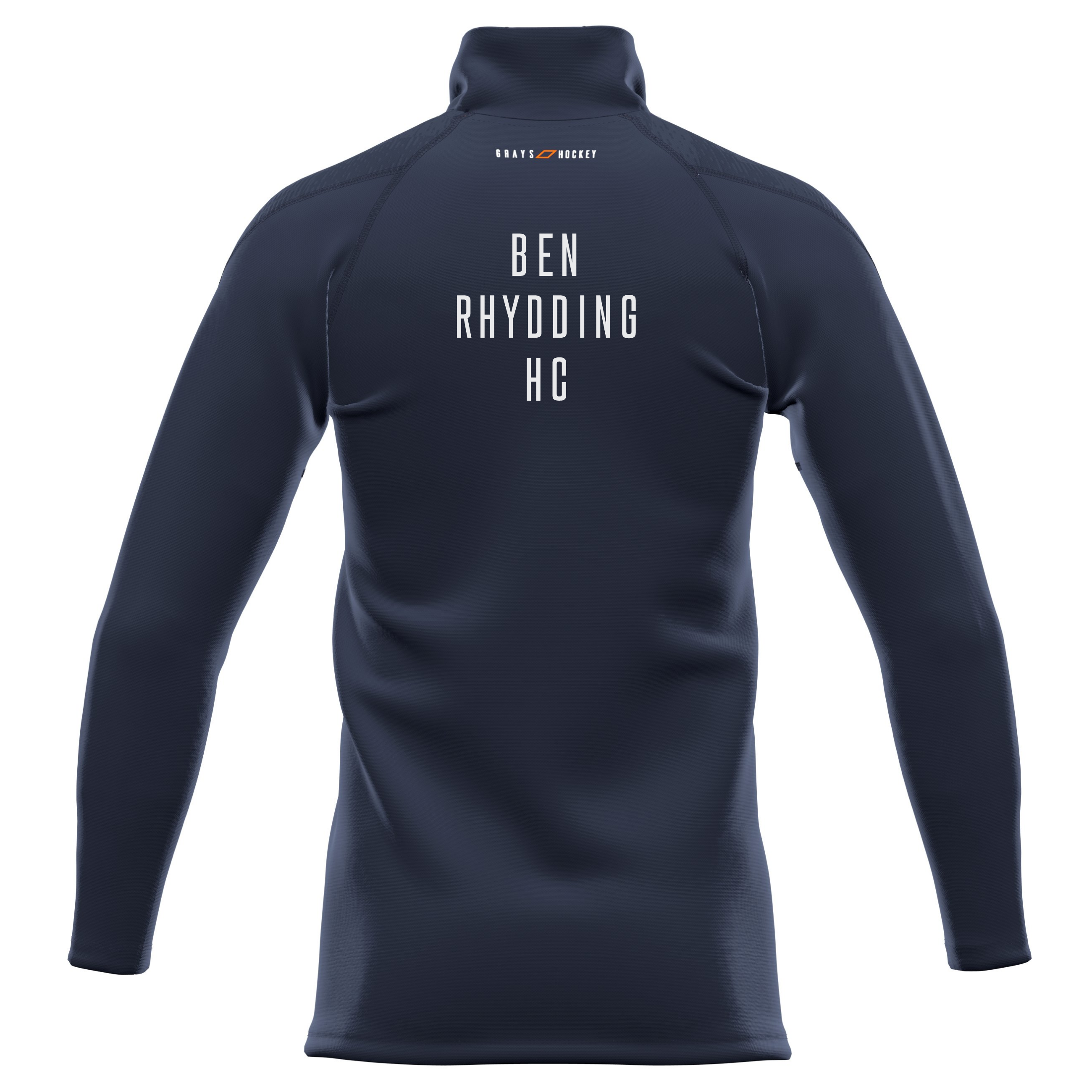 grays-gts-felpa-1-4-zip-ben-rhydding-hc-junior-blu-navy image 2