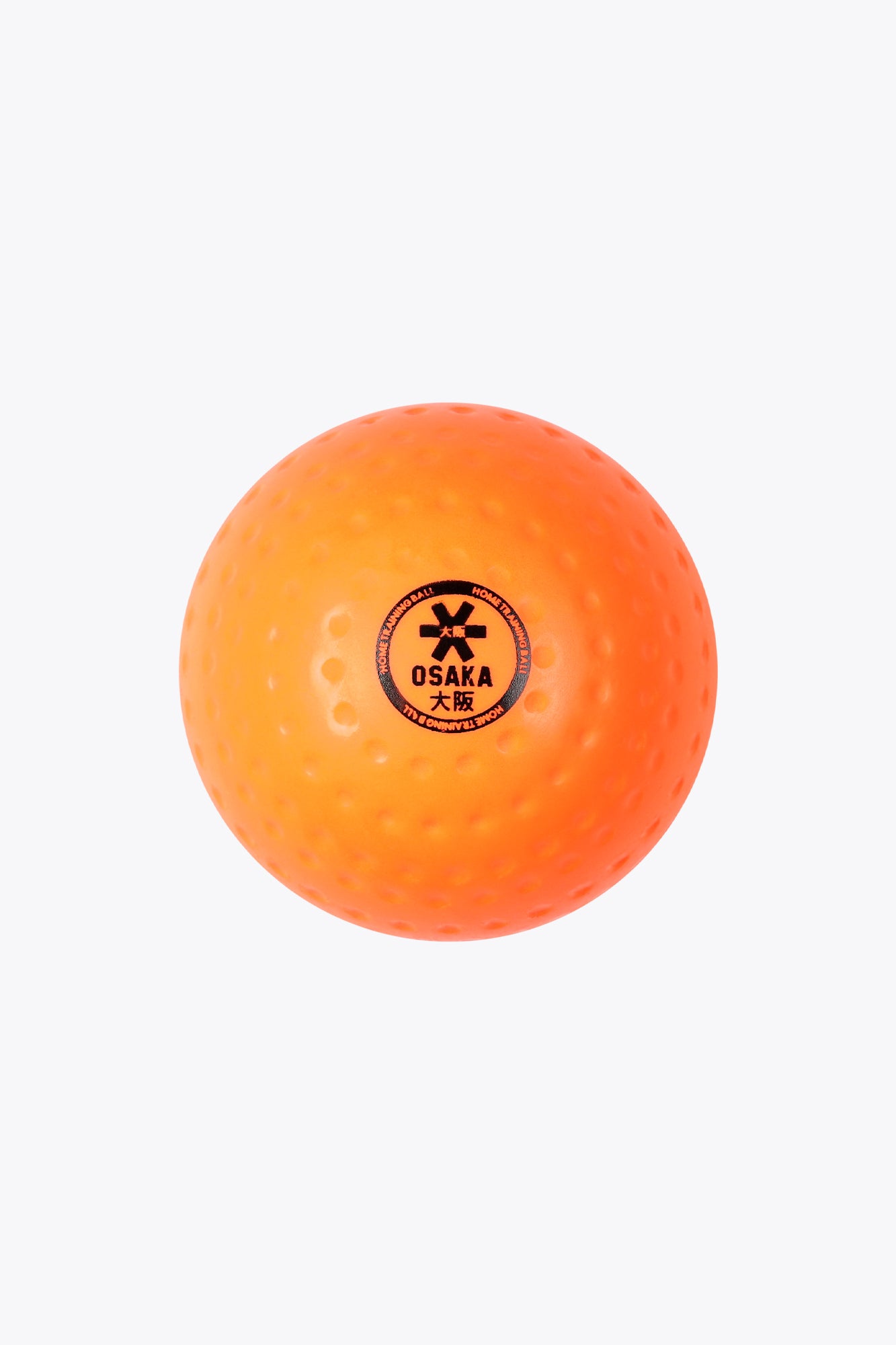 osaka-hockey-home-training-ball-dimple-arancione-fluo-pallina-indoor image 2