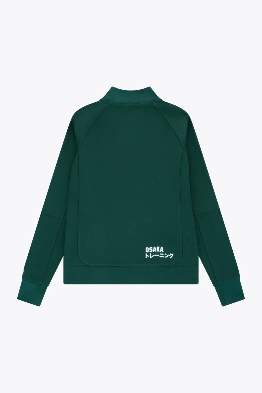 osaka-women-track-top-giacca-tutina-donna-verde-scuro image 3