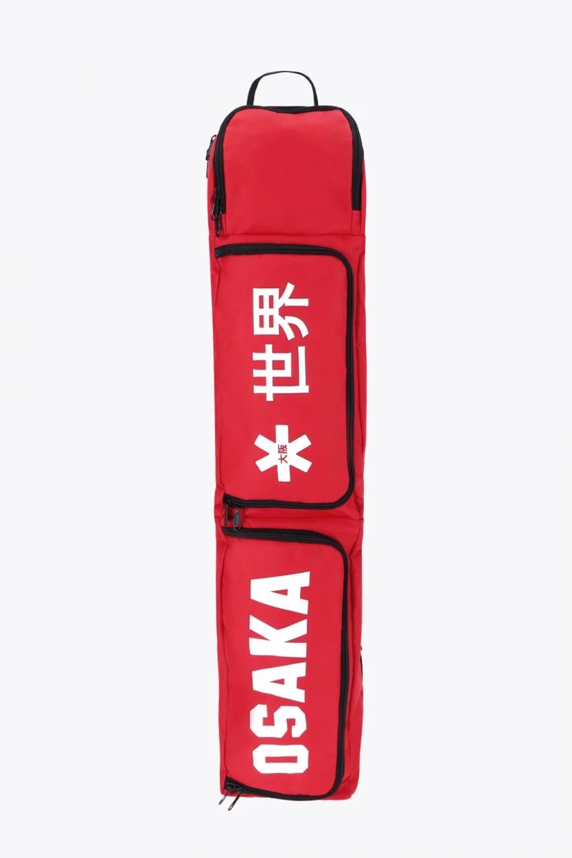 osaka-sports-stickbag-medium-red-3-sticks-sacca-hockey-prato image 1