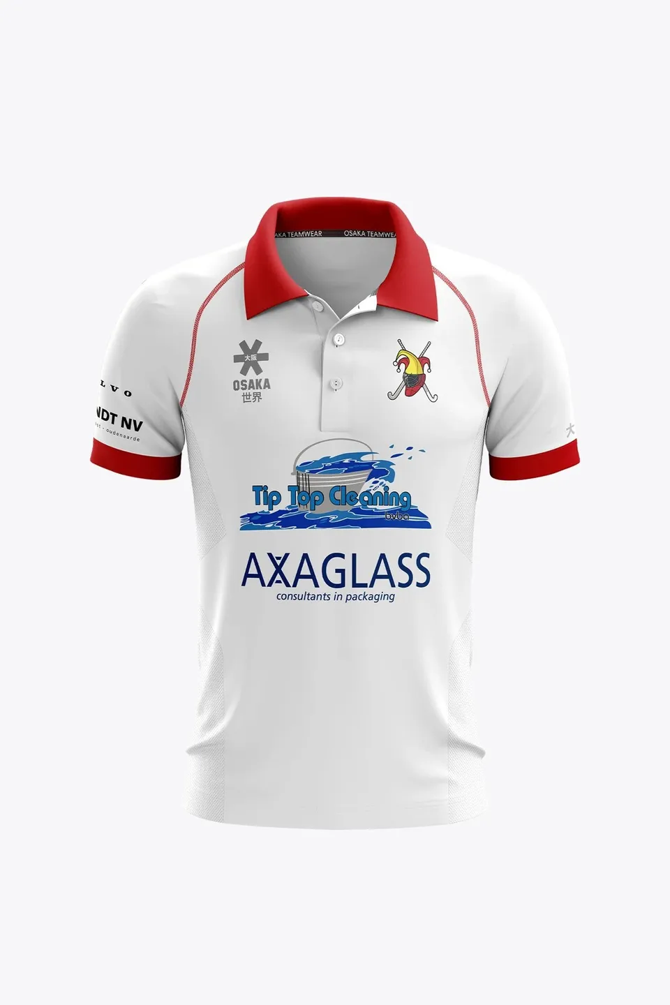 osaka-patria-aalst-polo-uomo-teamwear-bianco image 1