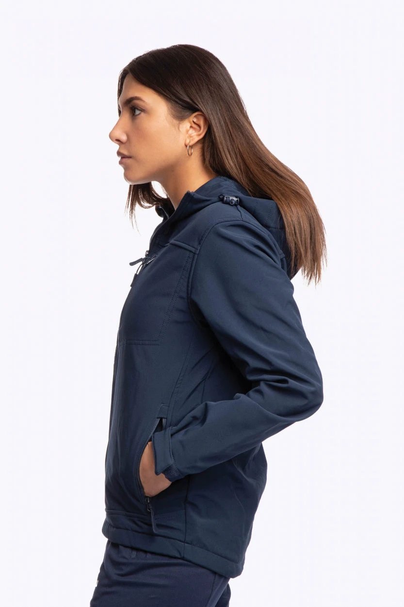 osaka-giacca-softshell-con-cappuccio-unisex-navy image 8