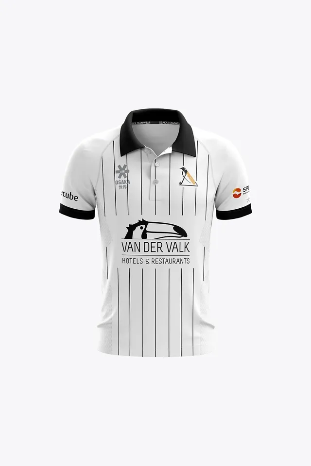 osaka-pingouin-kids-polo-jersey-hockey-white image 1