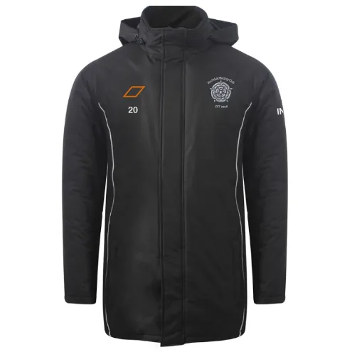grays-rochdale-hc-senior-stadium-jacket-nero-argento image 1