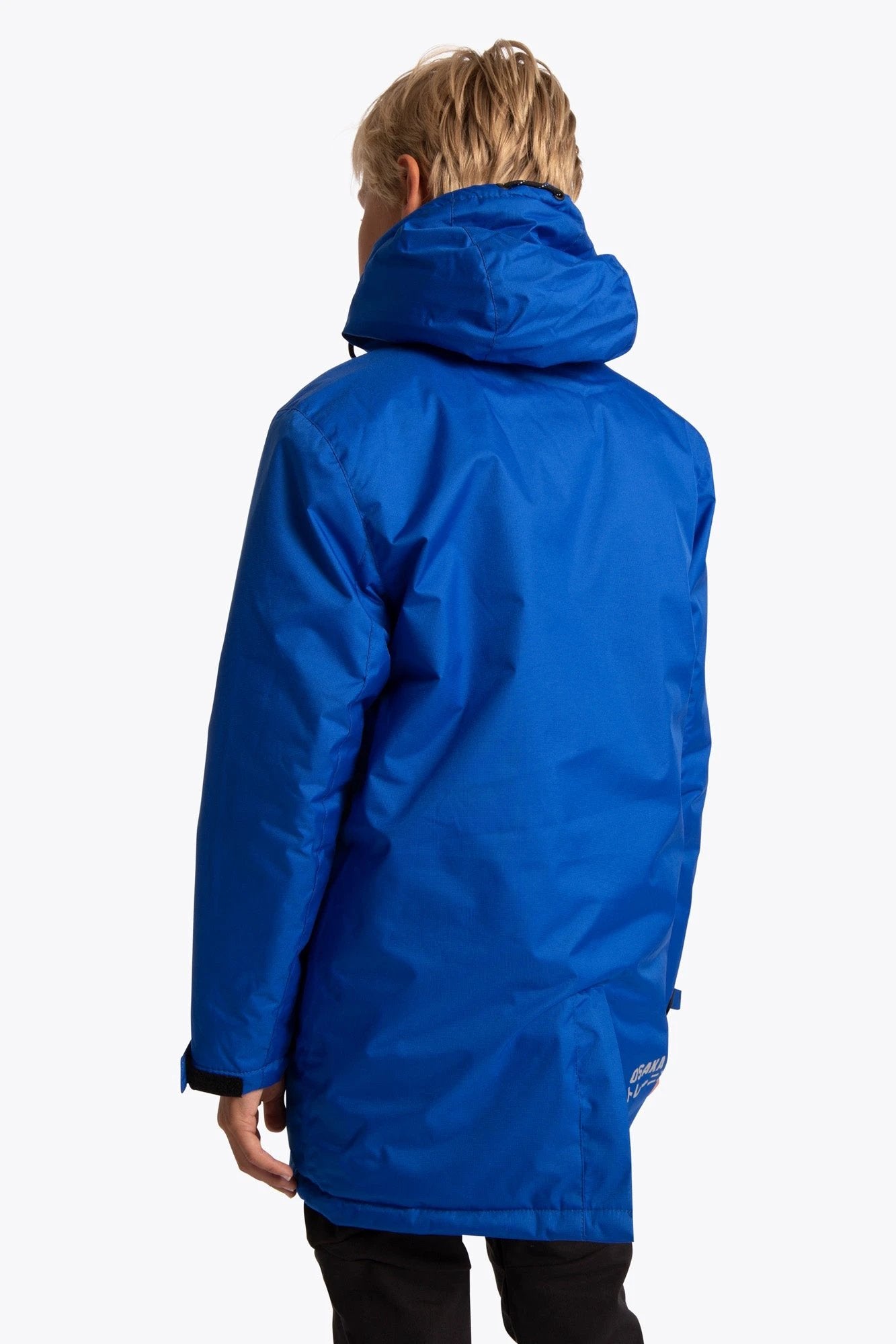 osaka-kids-stadium-jacket-blu-royal-giacca-stadio-bambino-impermeabile image 4