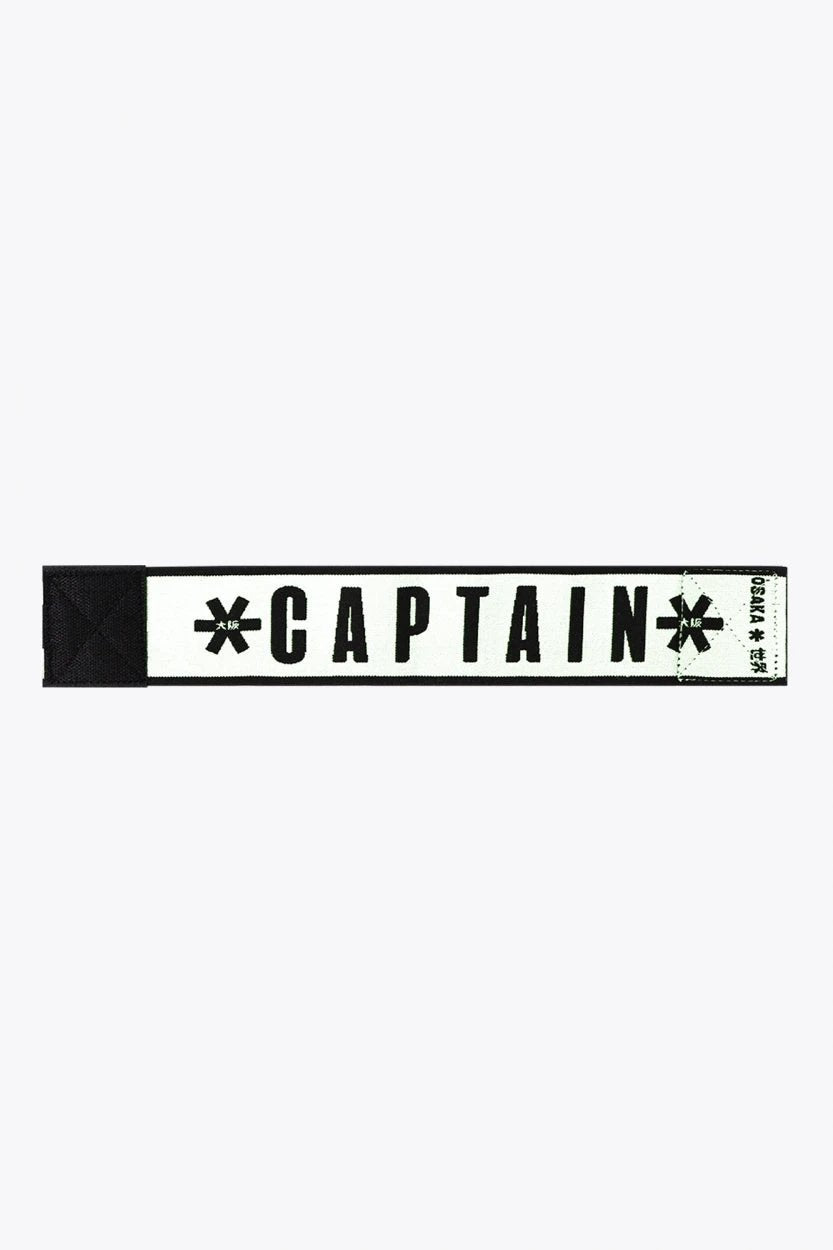 fascia-capitano-osaka-captain-band-bianca-elastica-regolabile image 1