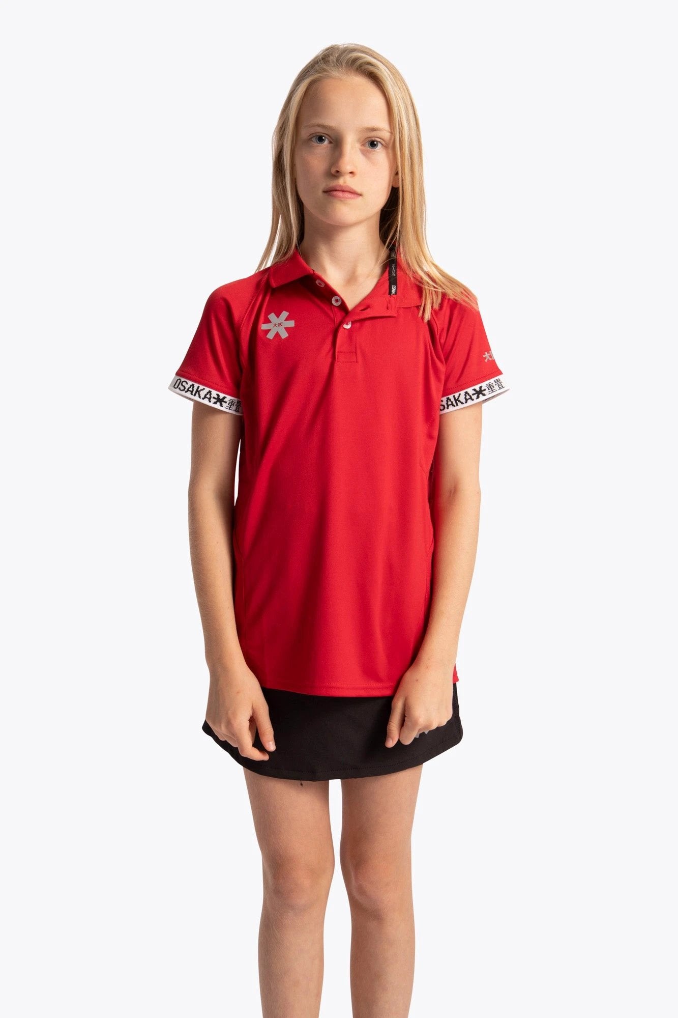 osaka-kids-polo-jersey-red image 3