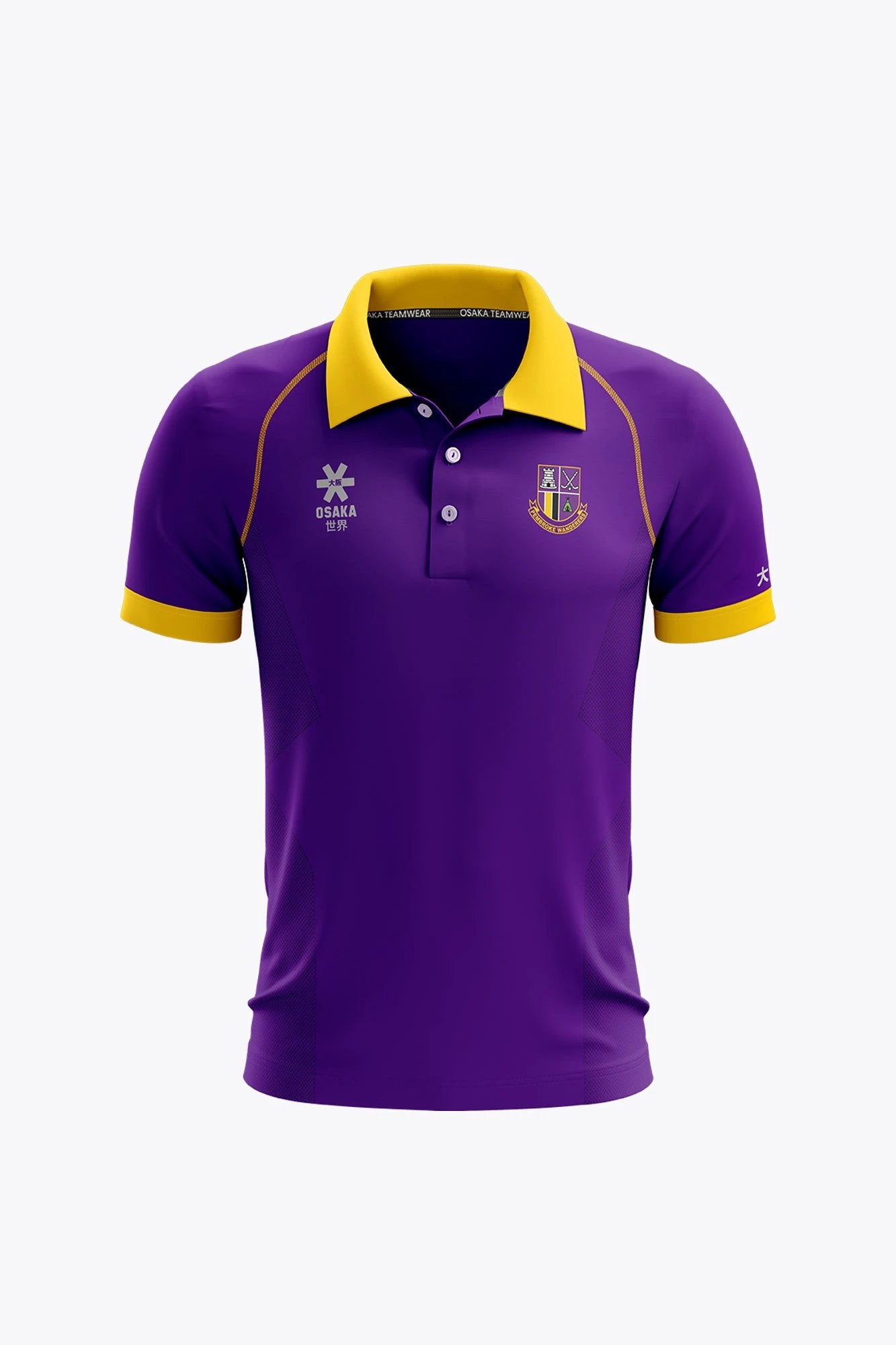 osaka-pembroke-polo-hockey-uomo-viola image 1