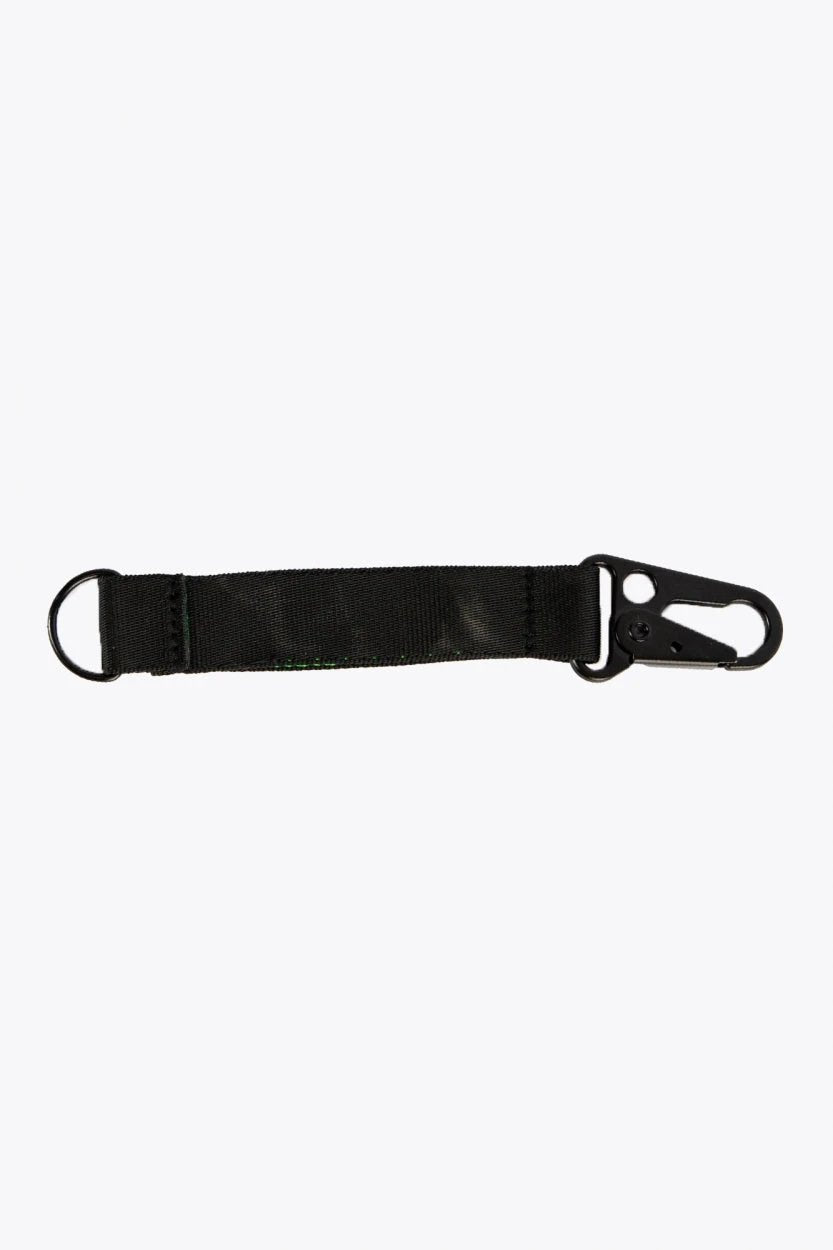 osaka-keychain-portachiavi-nero-verde-in-metallo image 2