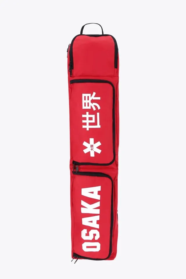 osaka-sports-stickbag-medium-red-3-sticks-sacca-hockey-prato image 1