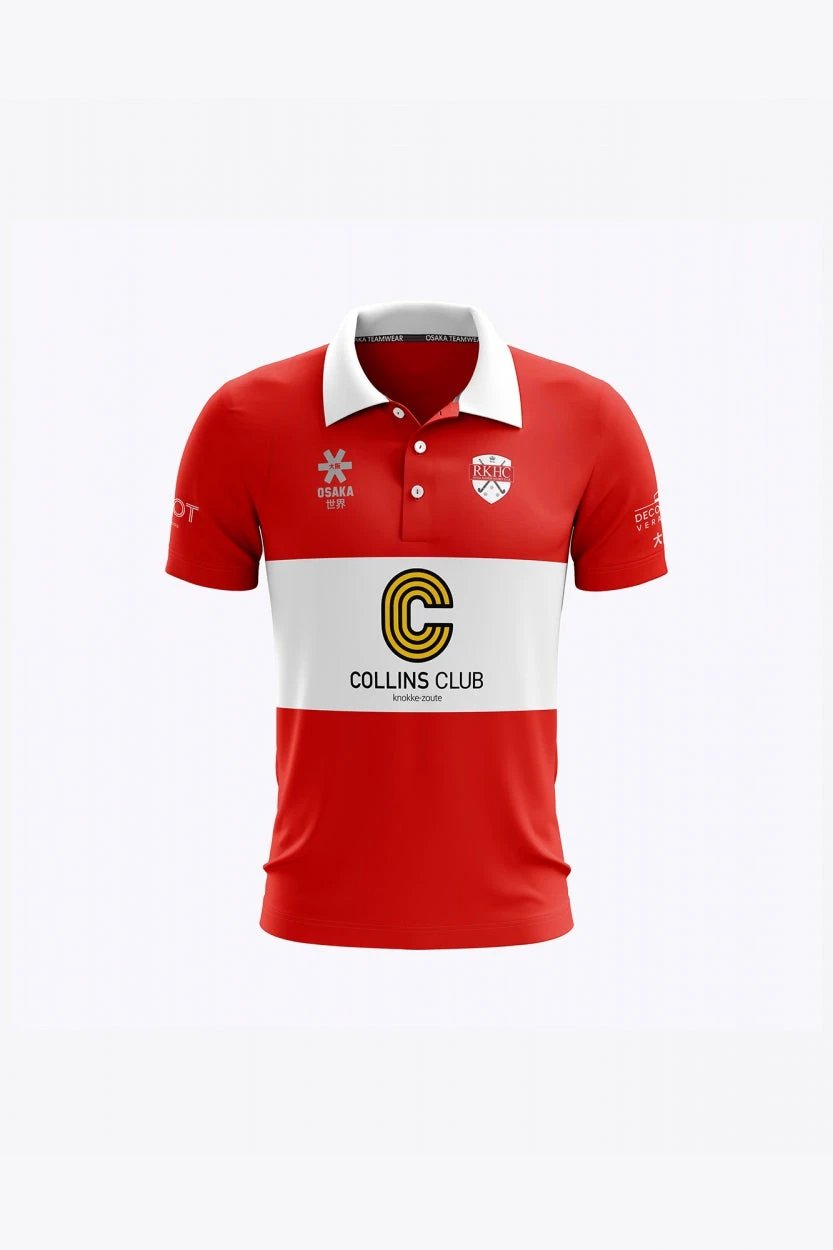 osaka-hc-knokke-kids-polo-jersey-home-retro-edition-rosso image 1