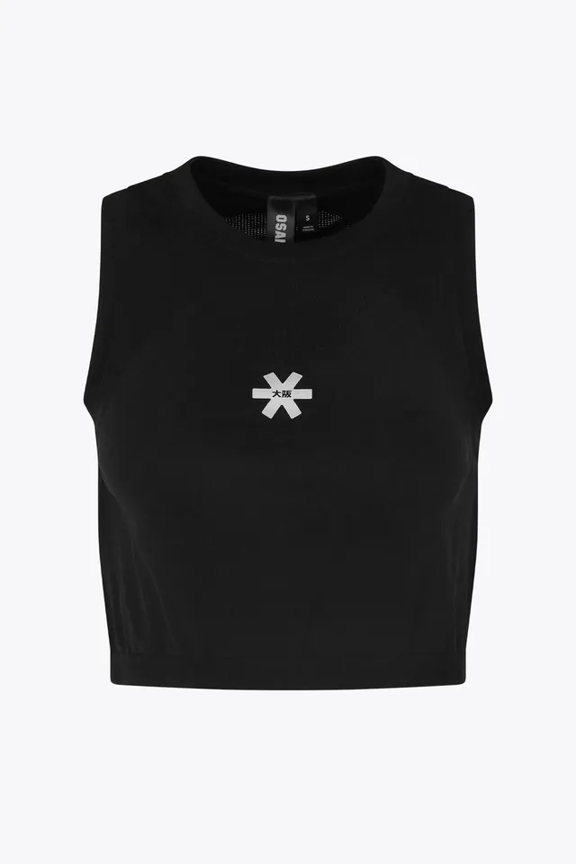 osaka-women-tech-tank-canotta-donna-faded-black image 1