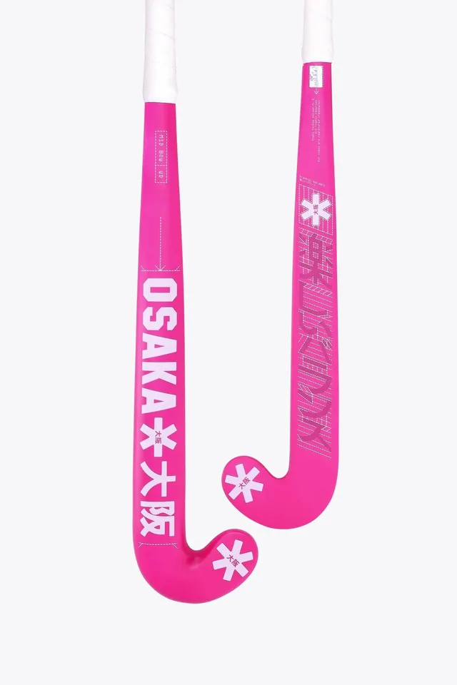 osaka-field-hockey-stick-mid-bow-wd-mazza-hockey-prato-electric-fuchsia image 1