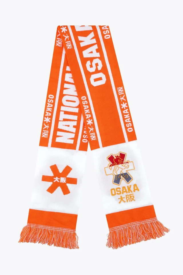 osaka-nhm-fan-scarf-sciarpa-tifoso-arancione image 1