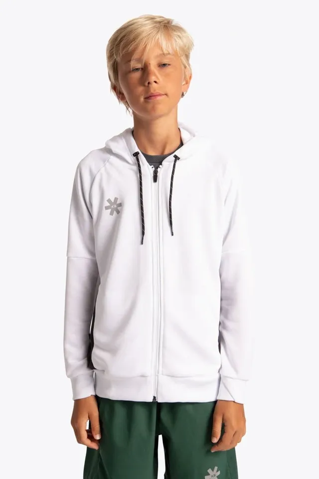 osaka-kids-training-zip-hoodie-felpa-zip-bambino-white image 1