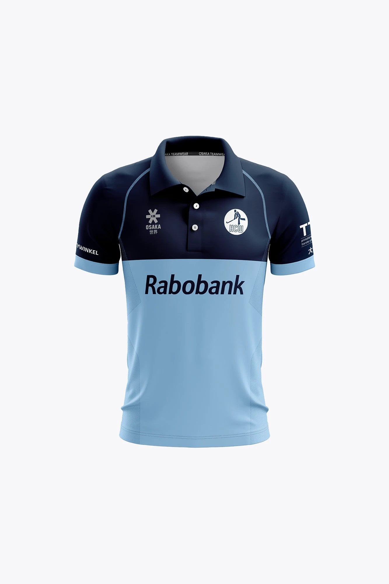 osaka-waddinxveen-hc-kids-polo-polo-hockey-bambino-navy-sky-blue image 1