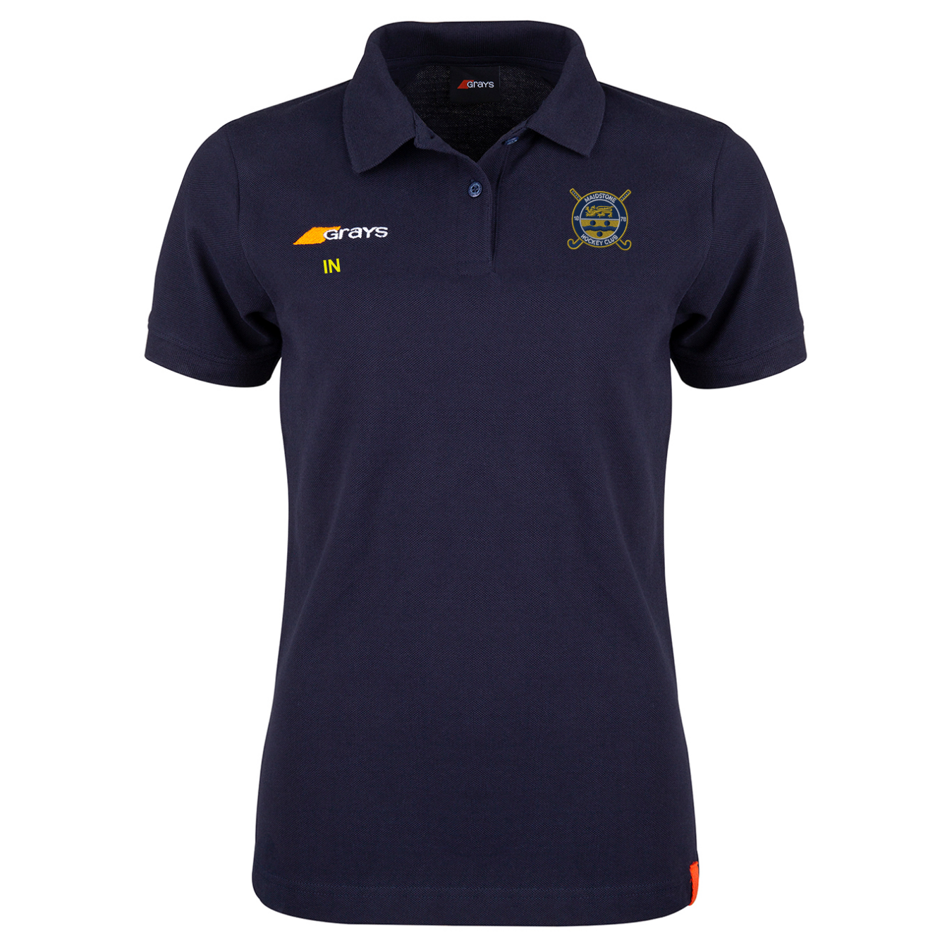 grays-maidstone-hc-tangent-polo-donna-blu-navy-cotone-bio image 1