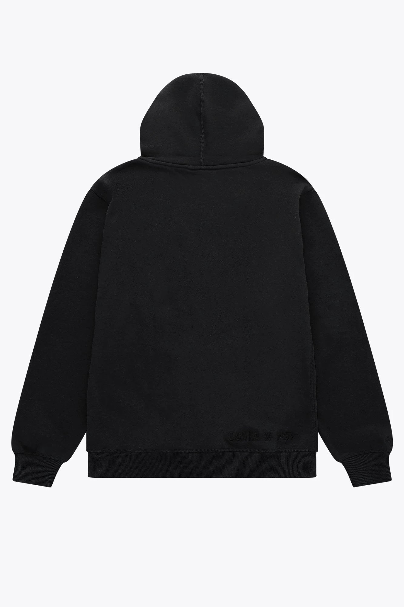 osaka-unisex-hoodie-basic-felpa-cappuccio-unisex-nera image 2