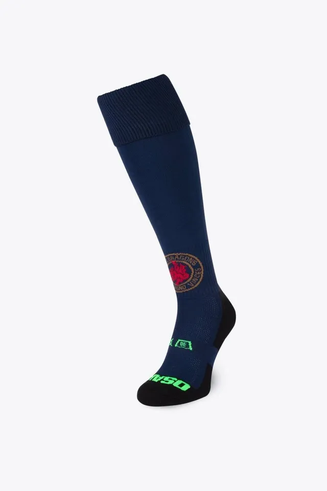 osaka-calze-hockey-prato-khc-dragons-retro-edition-blu-navy image 1