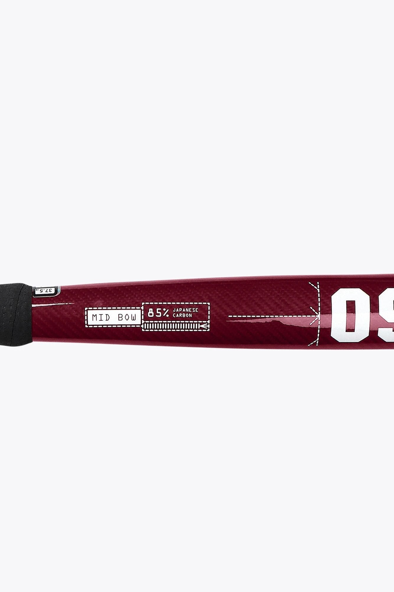 osaka-field-hockey-stick-mid-bow-85-cherry-lacquer image 8