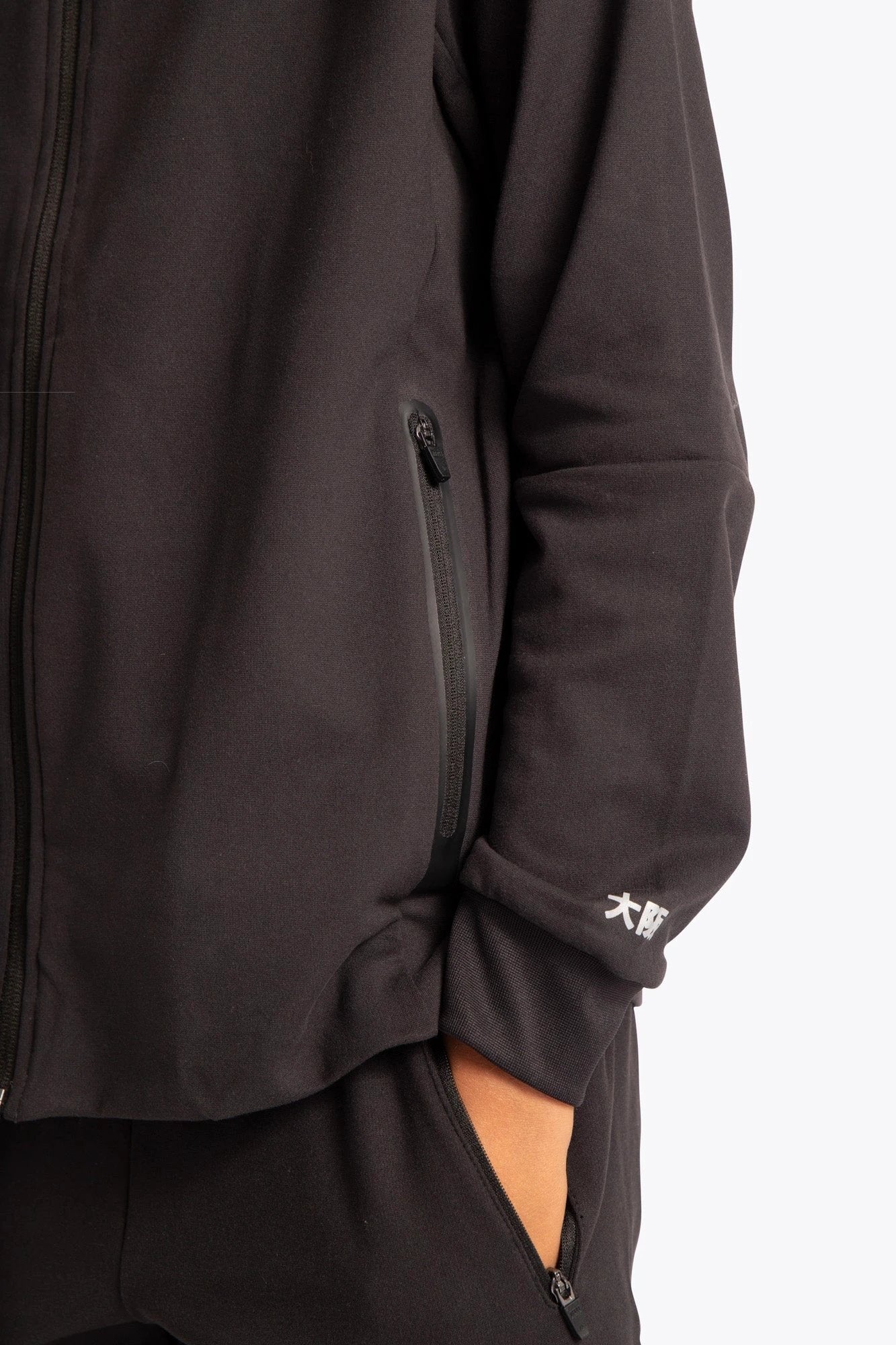 osaka-kids-track-top-giacca-tuta-bambino-black image 8