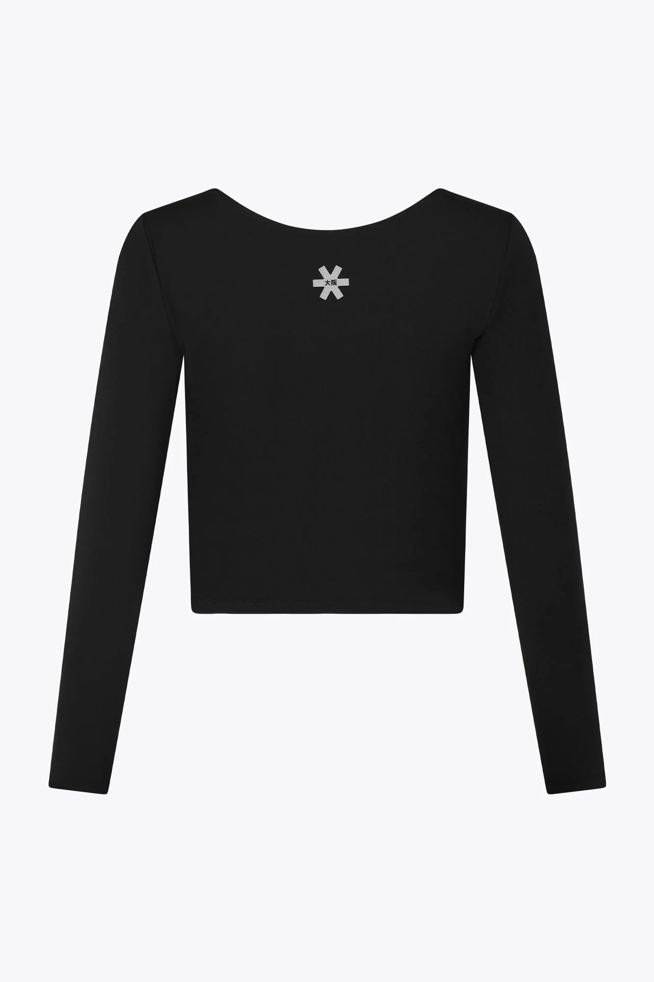 osaka-women-cropped-long-sleeve-tee-black image 2