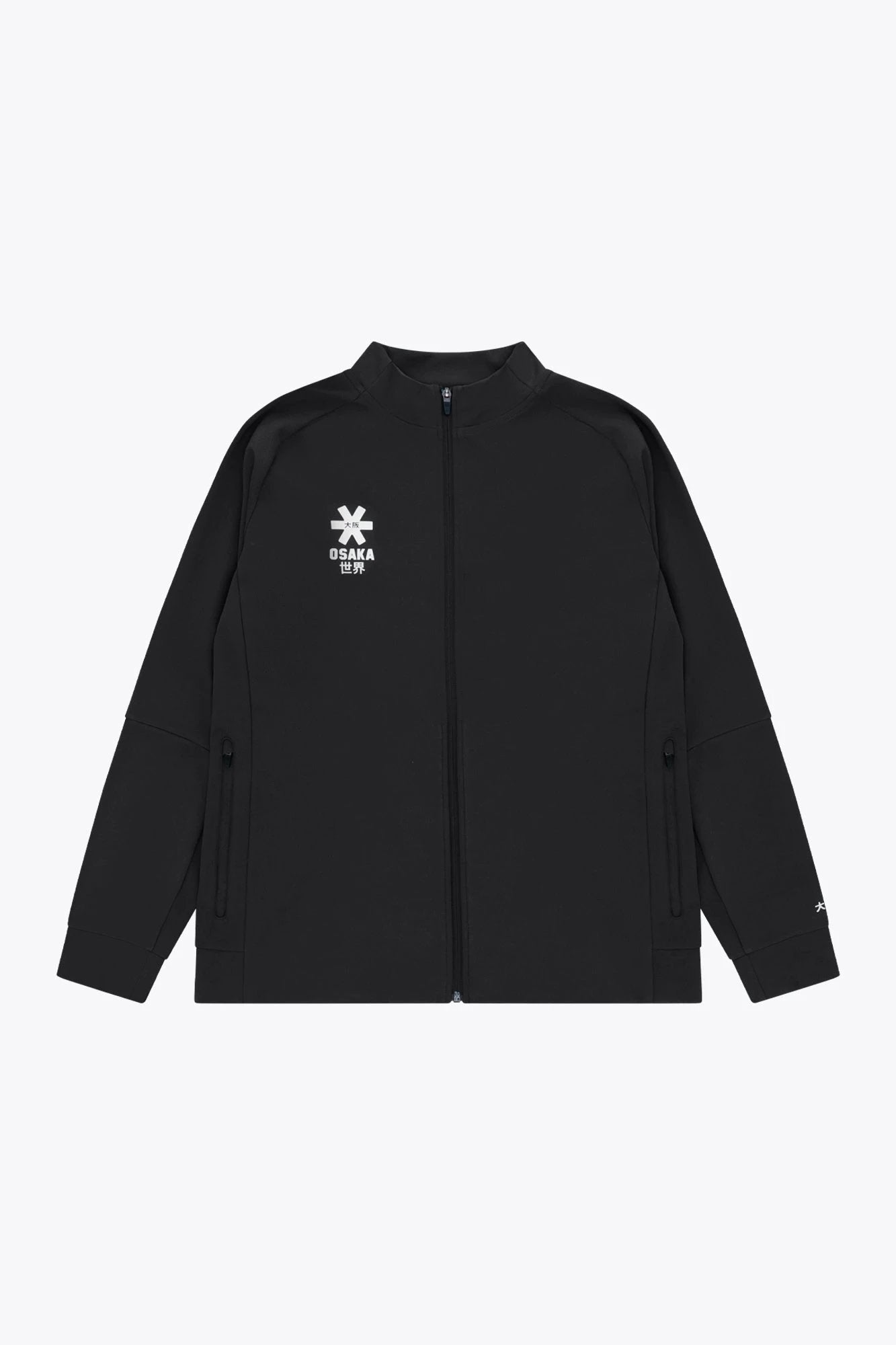 osaka-men-track-top-giacca-tuta-full-zip-black image 1