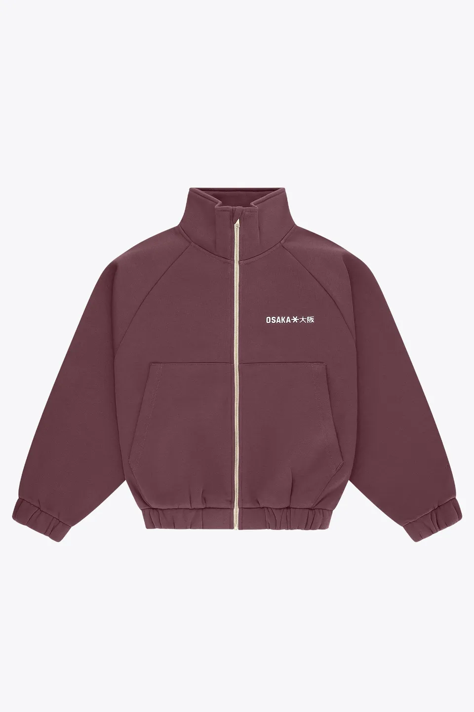 osaka-women-full-zip-sweater-felpa-donna-peppercorn image 1