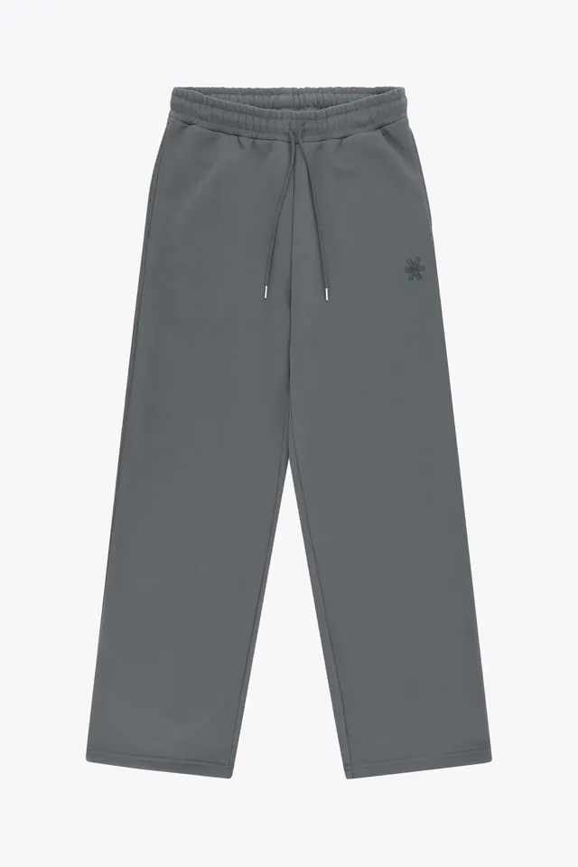 osaka-pantaloni-wide-uomo-grigio-scuro-melange image 1