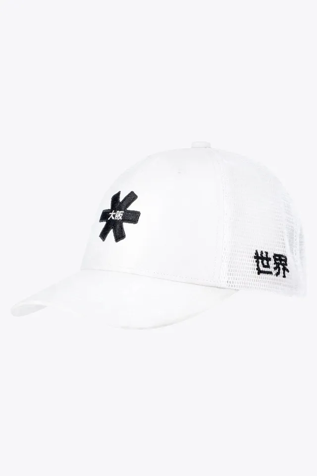 osaka-trucker-cap-white-cappellino image 1