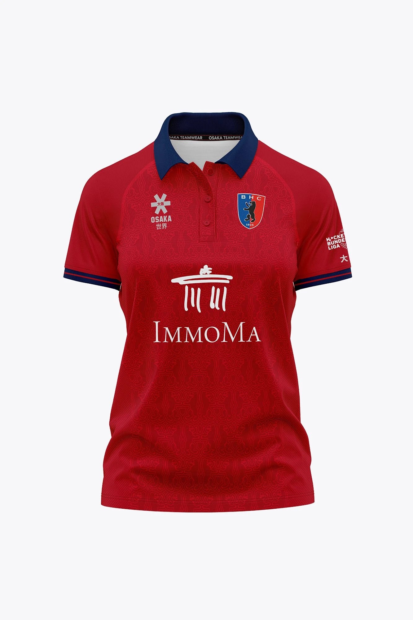 osaka-berlino-polo-jersey-donna-rosso image 1
