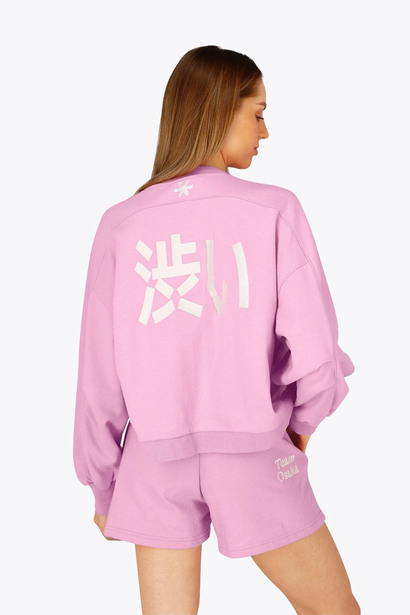 osaka-felpa-cropped-donna-rosa-begonia image 6