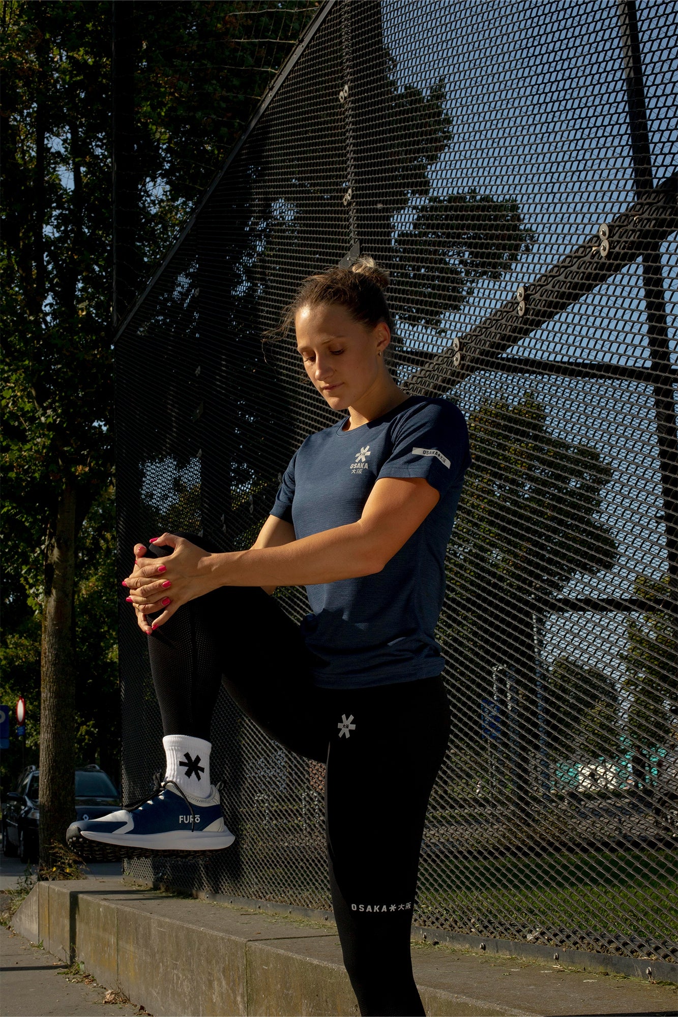 osaka-elite-training-tee-donna-manica-corta-navy image 3