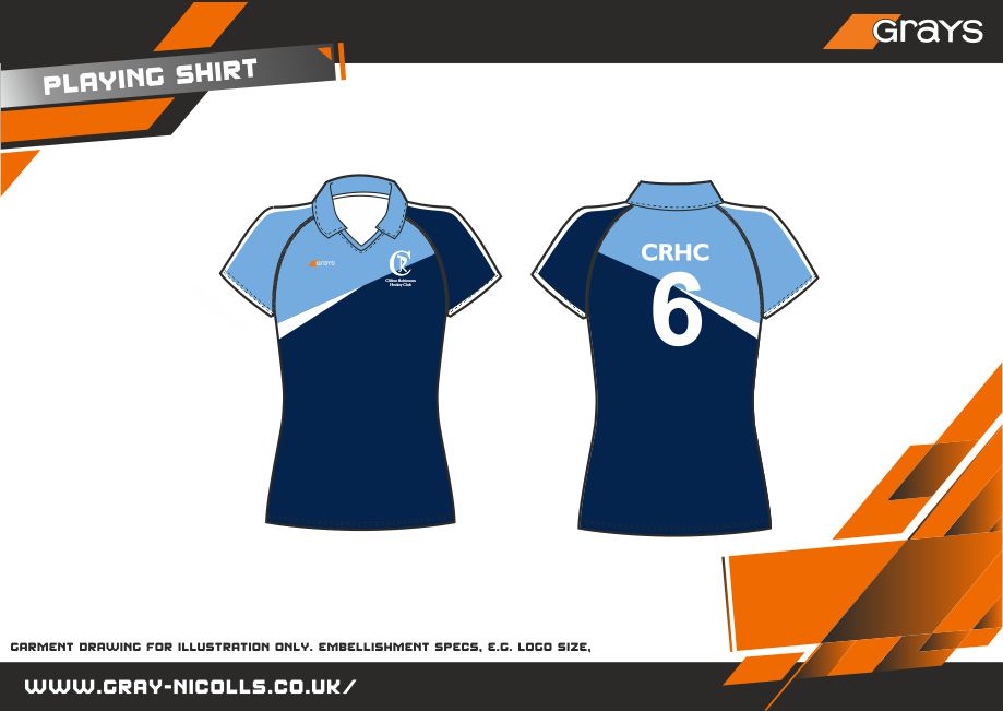 grays-crhc-g550-maglia-training-donna-blu-navy-adulto image 2
