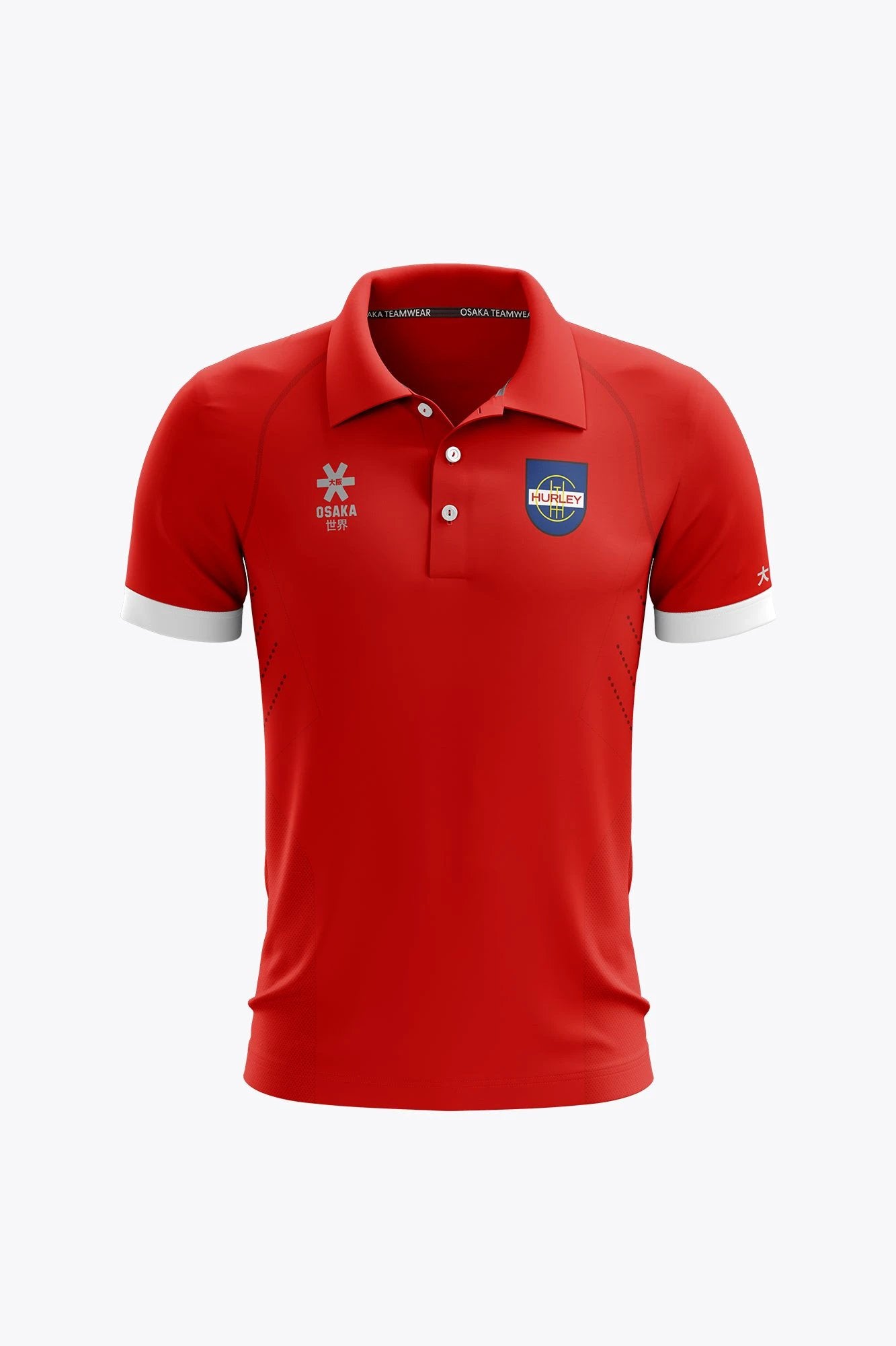 osaka-hurley-polo-donna-rosso image 1