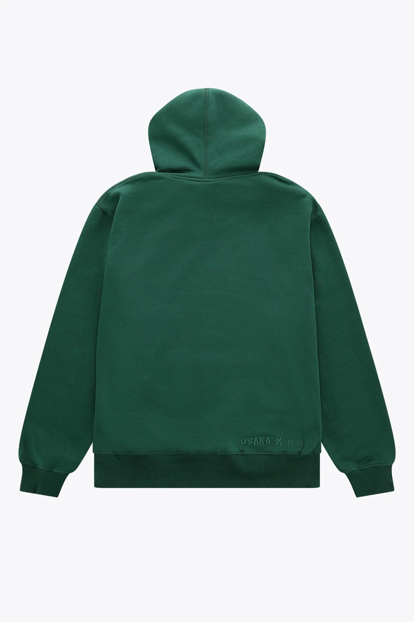osaka-felpa-hoodie-basic-unisex-verde-scuro image 2