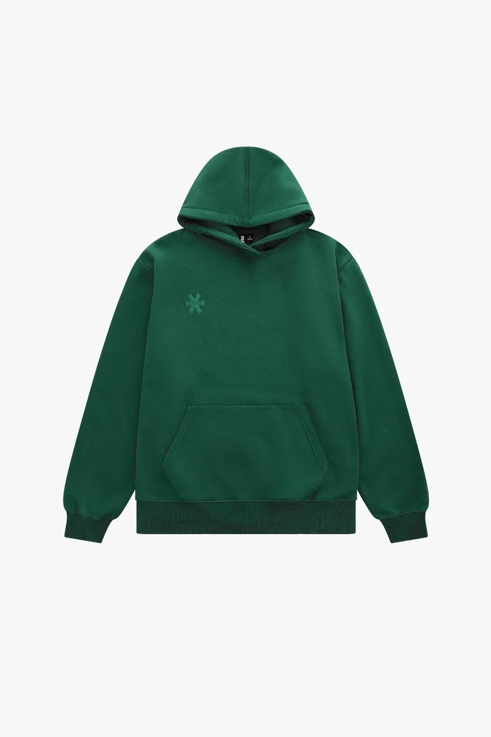 osaka-felpa-cappuccio-basic-bambino-dark-green image 1