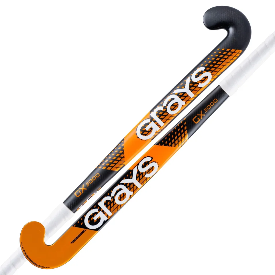 grays-gx3000-ultrabow-mazza-hockey-junior-composita-nero-arancio image 1