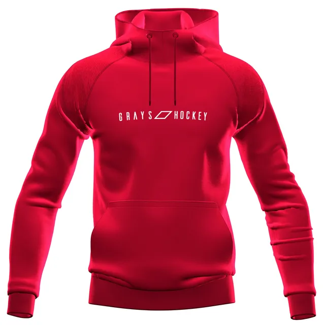 felpa-con-cappuccio-grays-gts-hockey-senior-rossa-adulto image 1