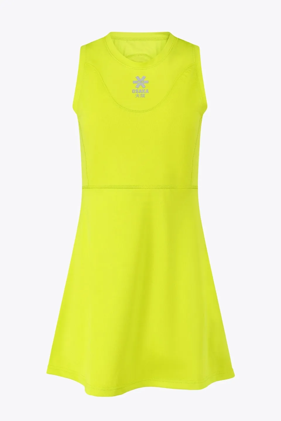 osaka-women-floucy-dress-abito-sportivo-donna-acid-lime image 1
