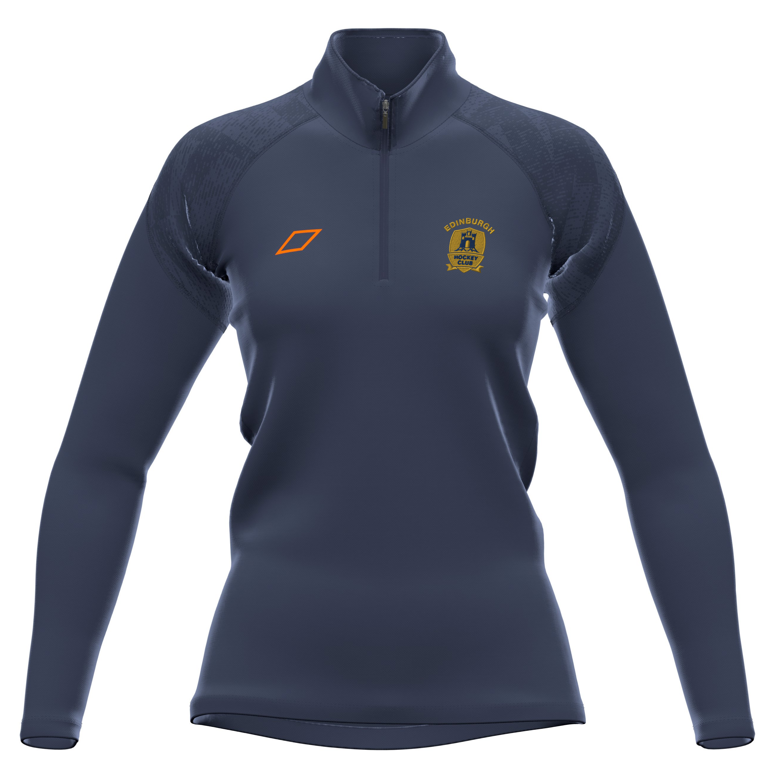 grays-edinburgh-hc-women-s-dark-navy-gts-1-4-zip-fleece image 1