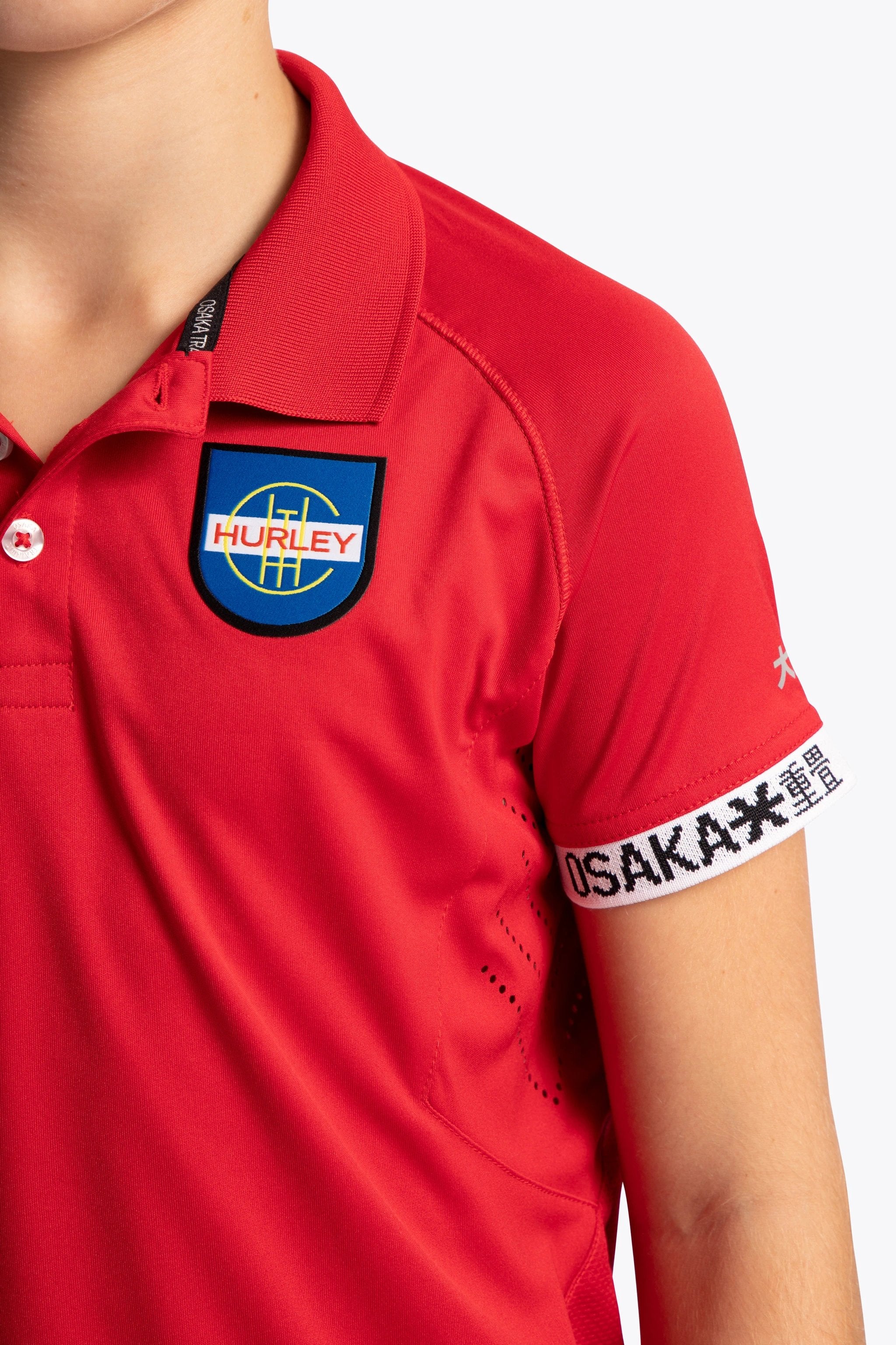 osaka-hurley-deshi-polo-jersey-bambino-rossa image 8