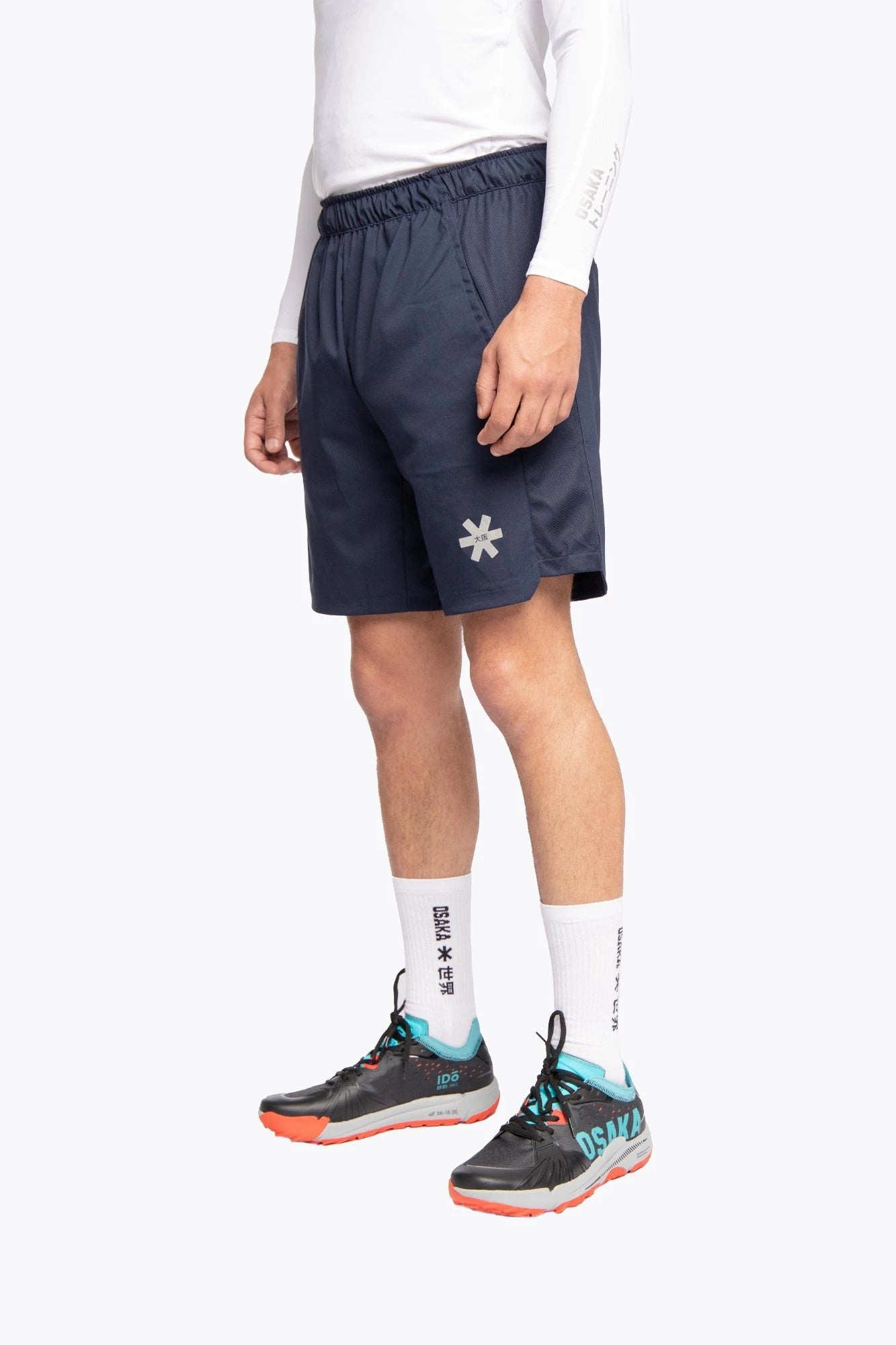 osaka-short-training-uomo-navy image 4