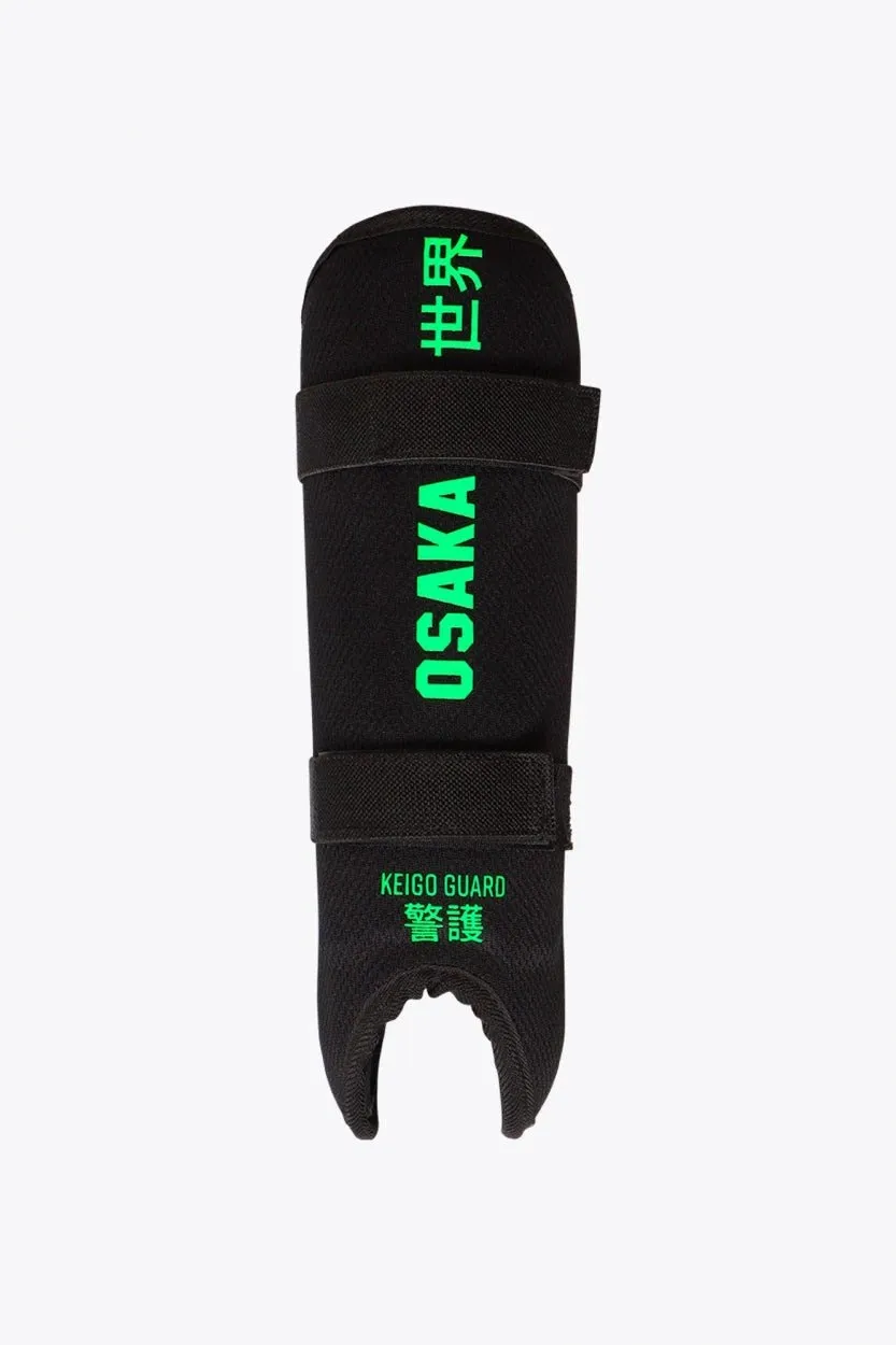osaka-kids-shinguard-keigo-parastinchi-hockey-bambino-iconic-black image 1