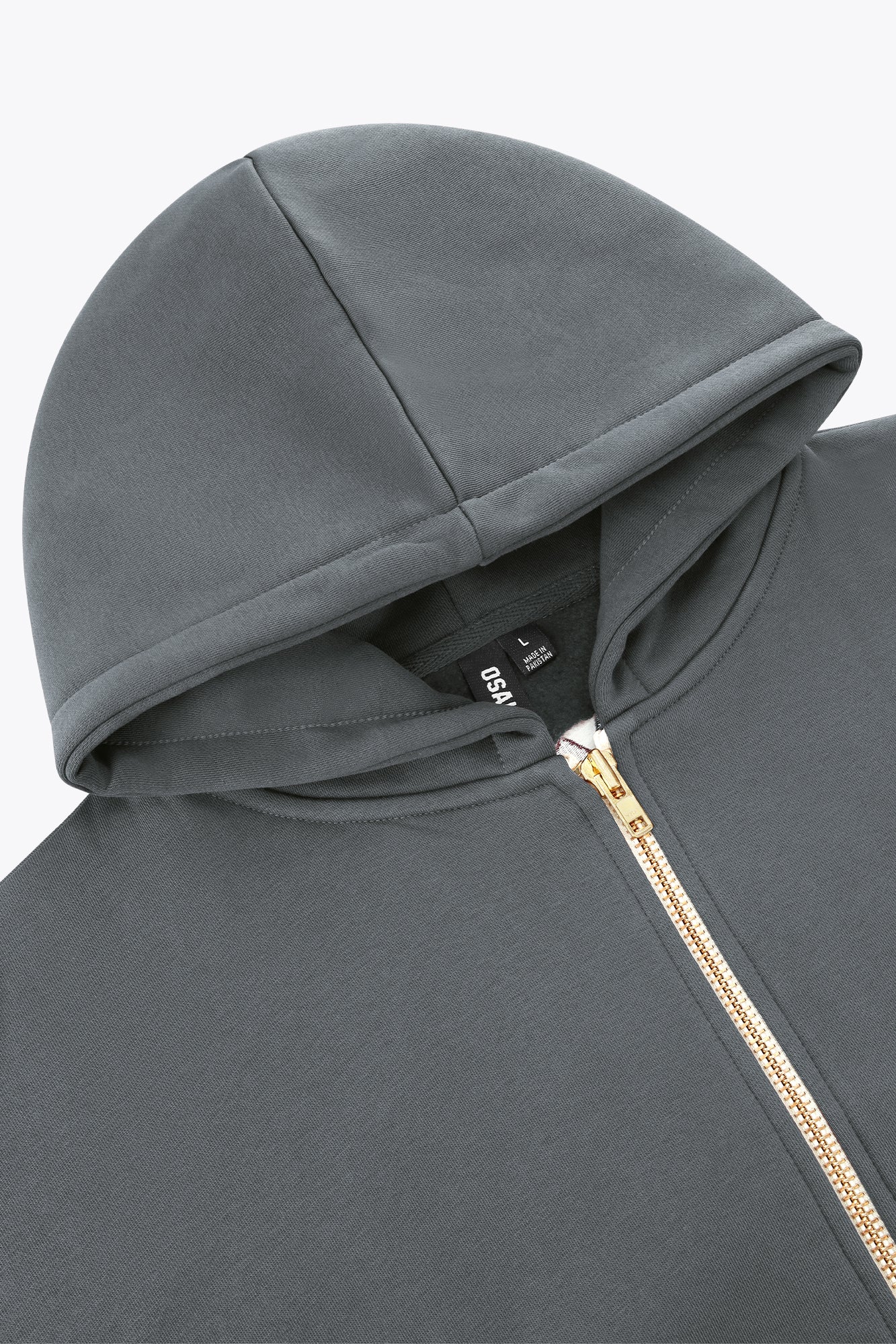 osaka-full-zip-hoodie-uomo-dark-grey-melange image 3