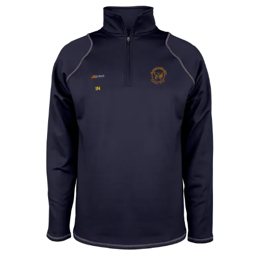 grays-quest-2-pile-1-4-zip-blu-navy-bambino-mansfields-aztecs image 1