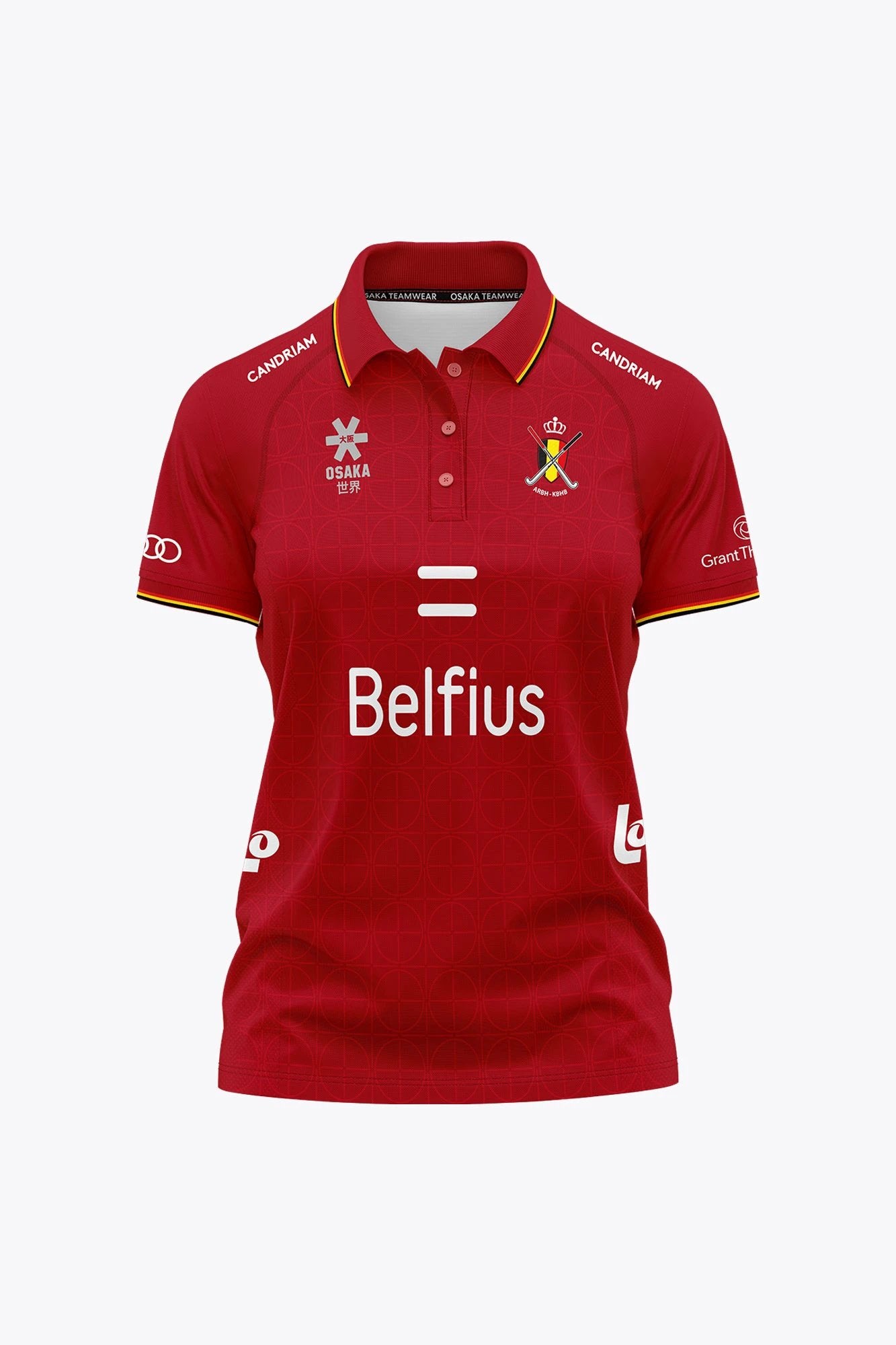 osaka-polo-belgio-donna-ufficiale-rosso image 1