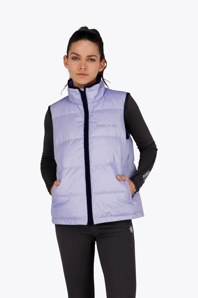 osaka-gilet-imbottito-donna-viola-chiaro image 2